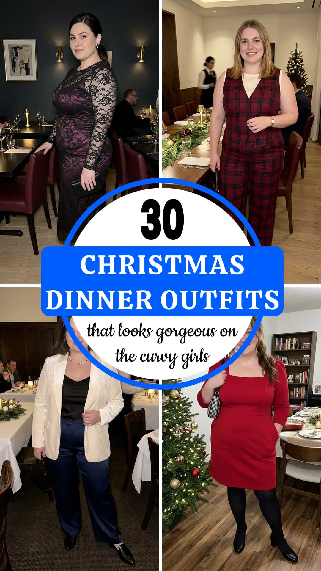 30 Plus Size Christmas Dinner Outfits That Finally Get Comfort and Style Right