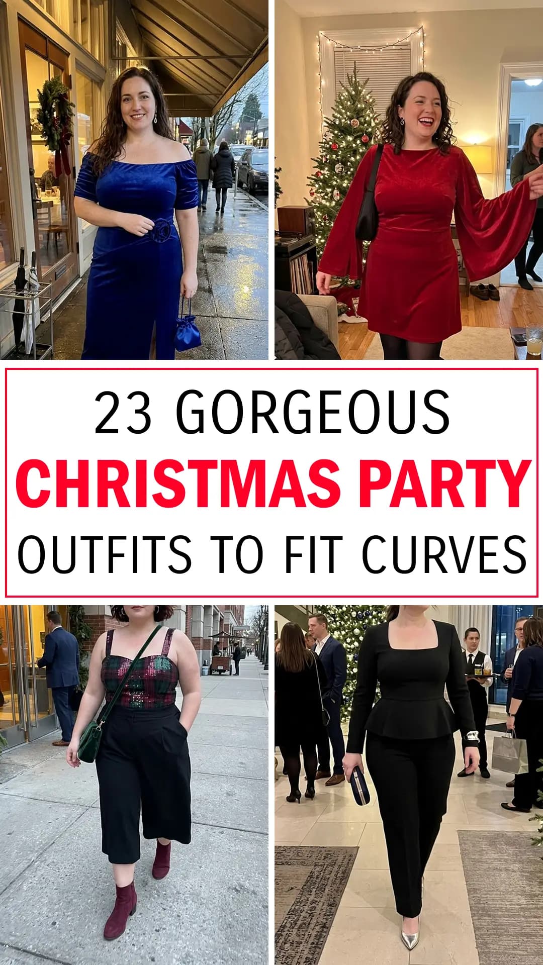 23 Plus-Size Christmas Party Looks That Deserve a Party Invite