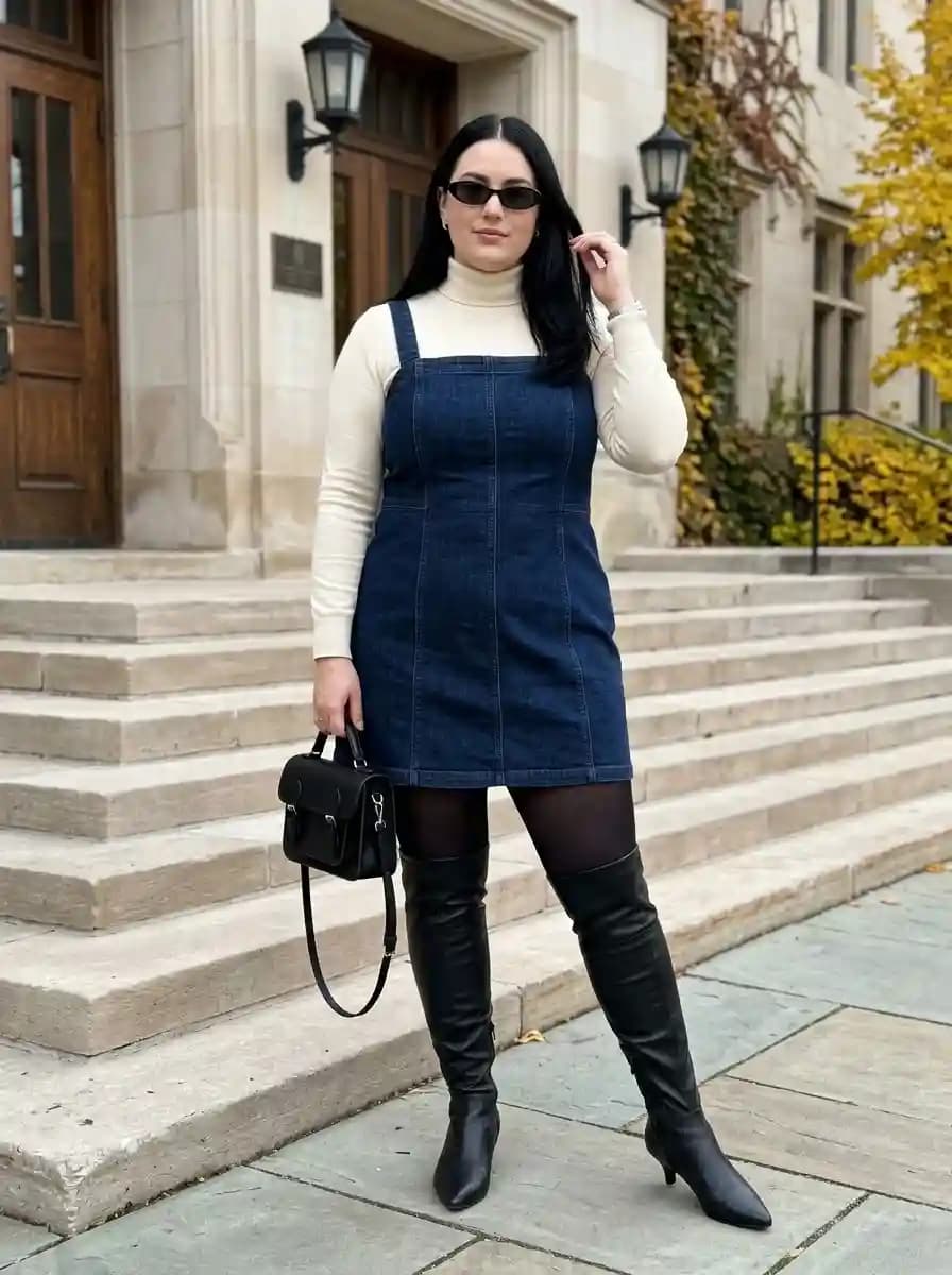 30 Fall Boots Outfits for Plus Size Women That Work for Every Occasion (2026)