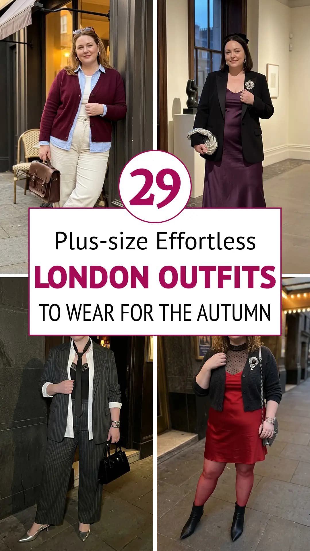 29 Plus Size Fall London Outfits to Look Chic and Confident (2026)