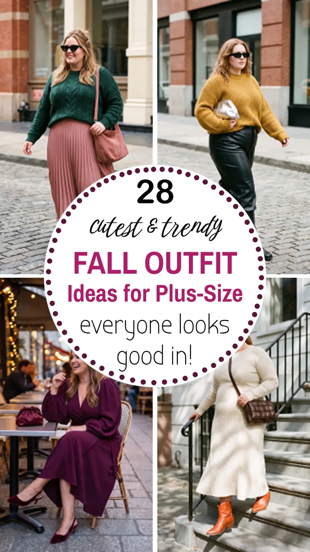28 Beautiful Plus Size Fall Outfits for 2026 | Curvy Autumn Style Guide & Layering Essentials