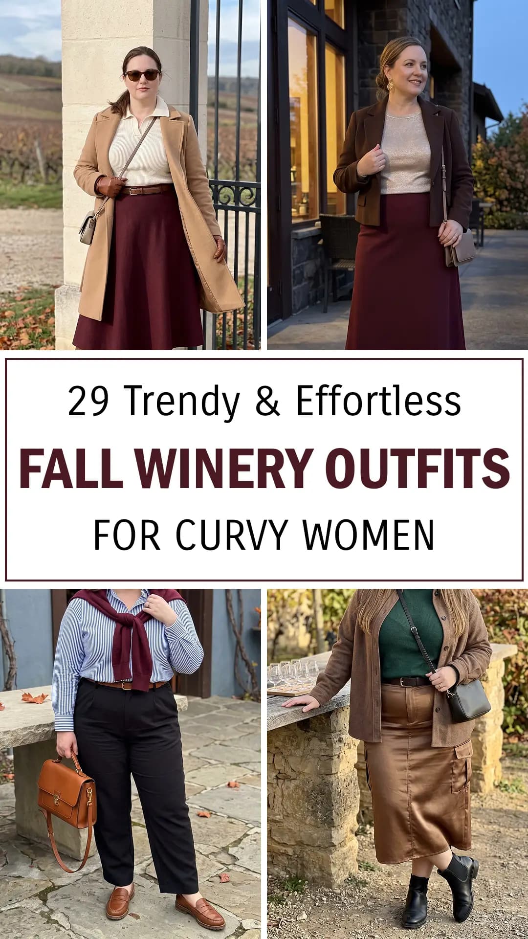 29 Plus Size Fall Winery Outfits to Look Chic and Confident (2026)