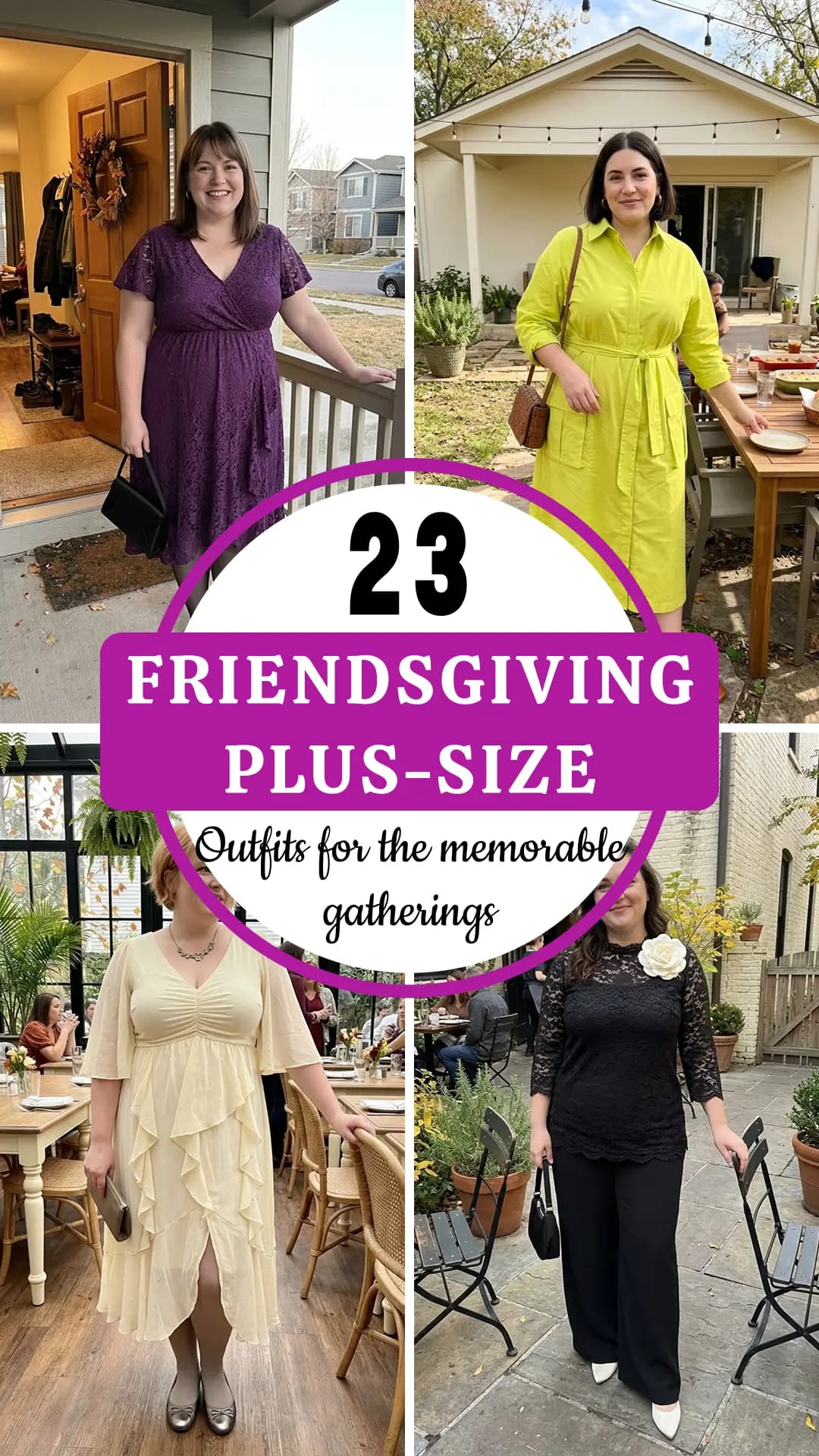 23 Plus-Size Friendsgiving Outfits You'll Regret Missing