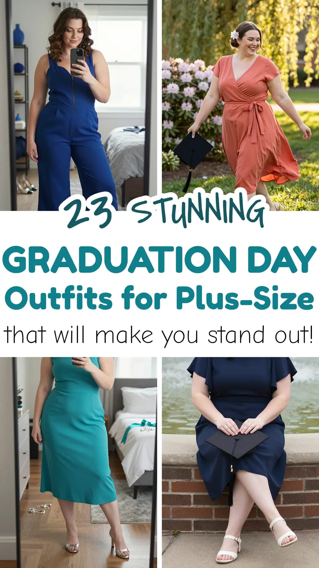 23 Stunning Plus Size Graduation Day Outfits for 2026 | Chic Dresses, Elegant Suits & Trendy Styles to Celebrate Your Achievement in Confidence