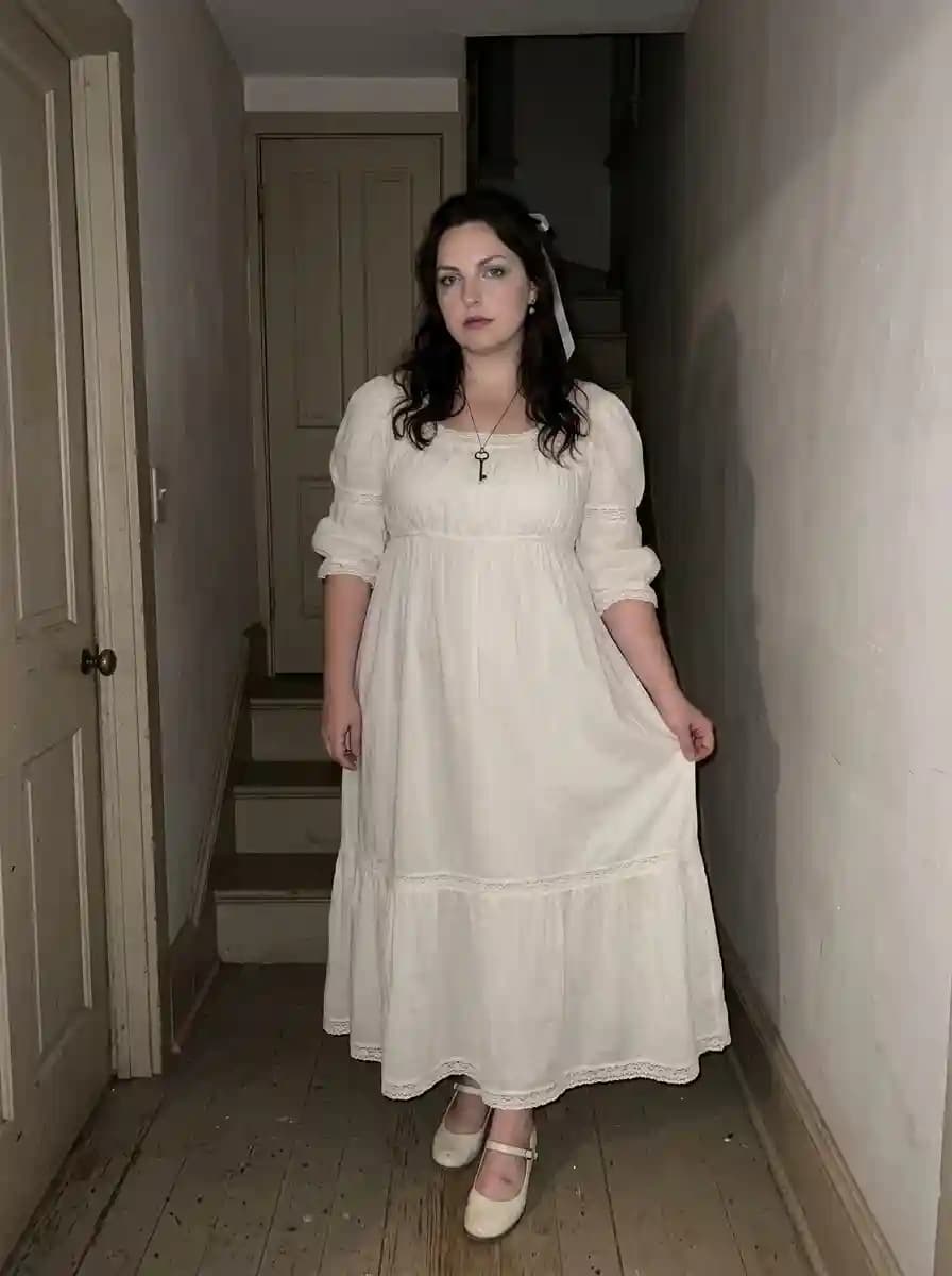 Haunting Victorian Ghost Costume