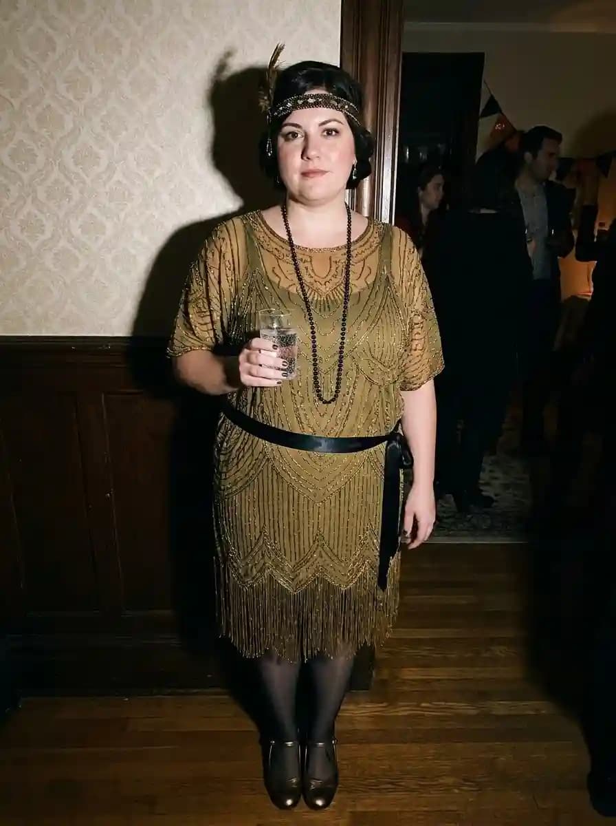 Glamorous 1920s Flapper Costume