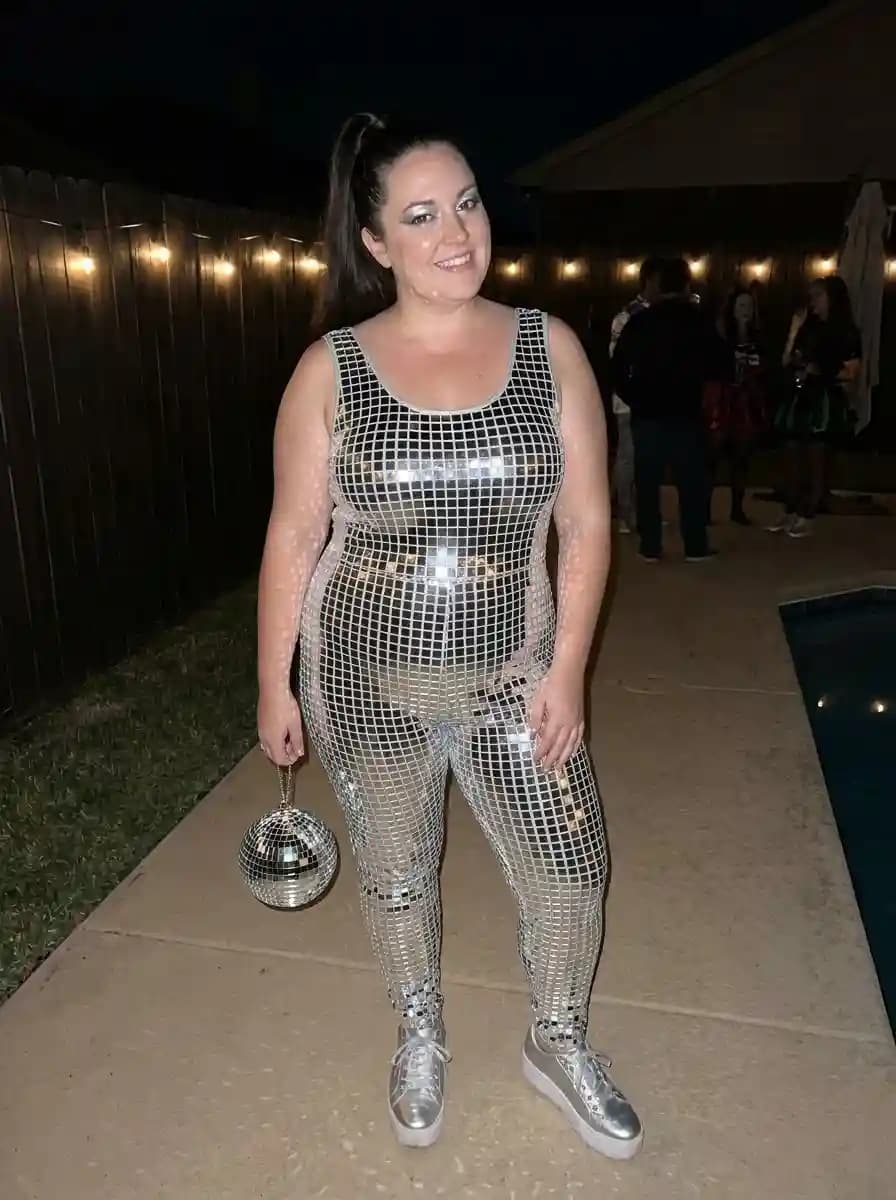 Walking Disco Ball Costume