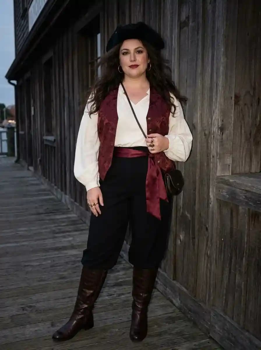 Romantic Pirate Adventurer Costume