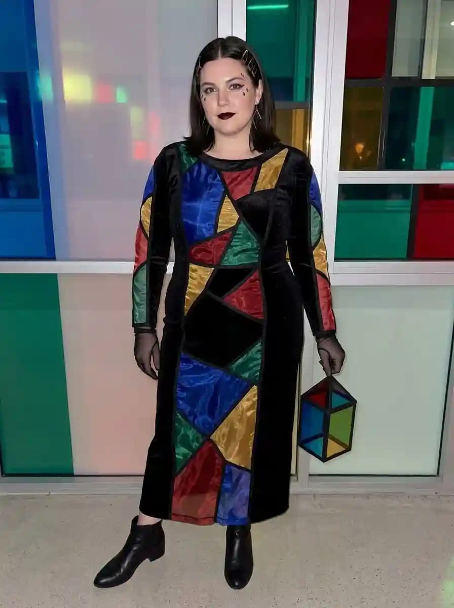 Stained Glass Halloween Costume