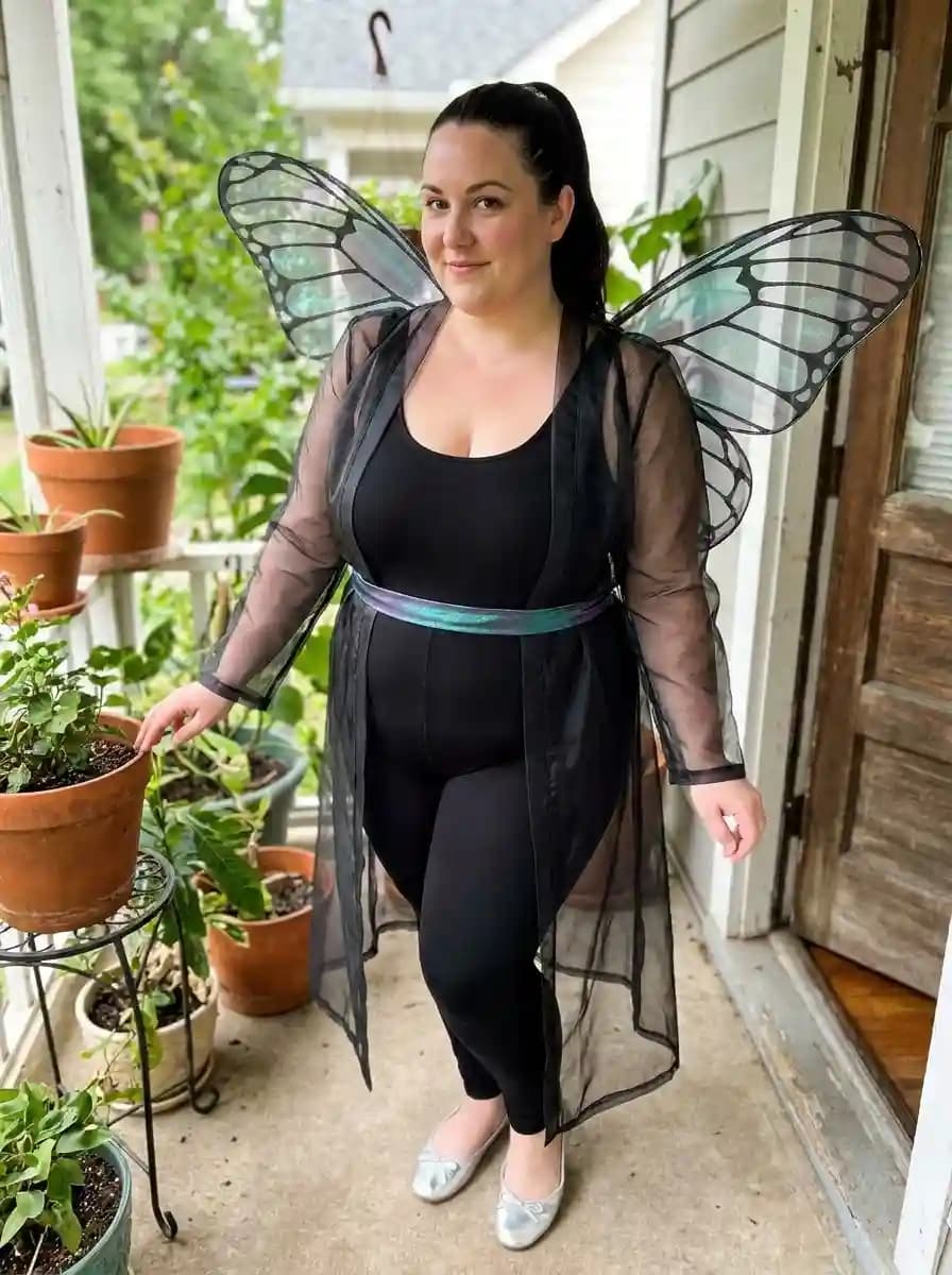 Midnight Butterfly Fairy Costume