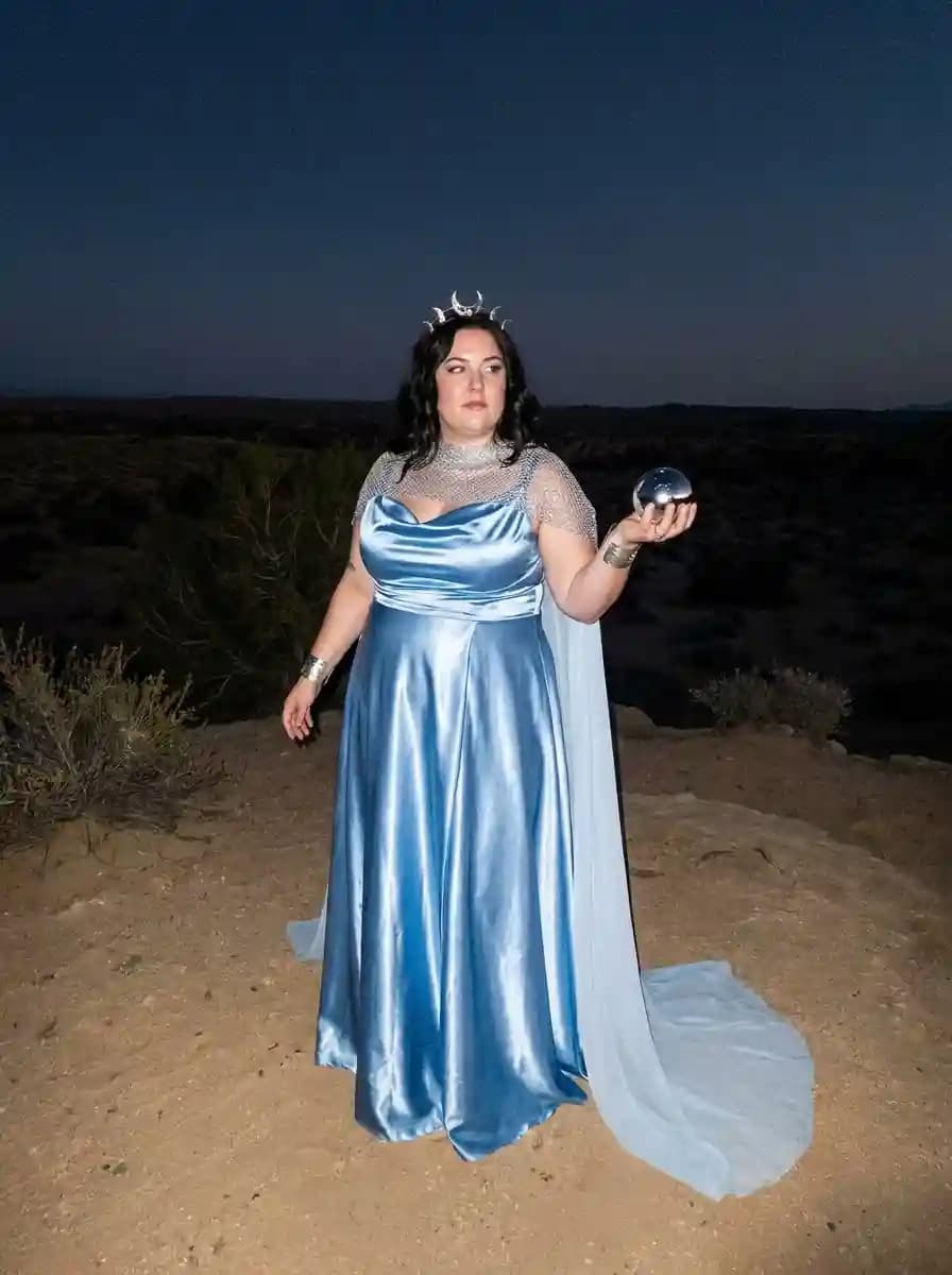 Celestial Ice Queen Gown