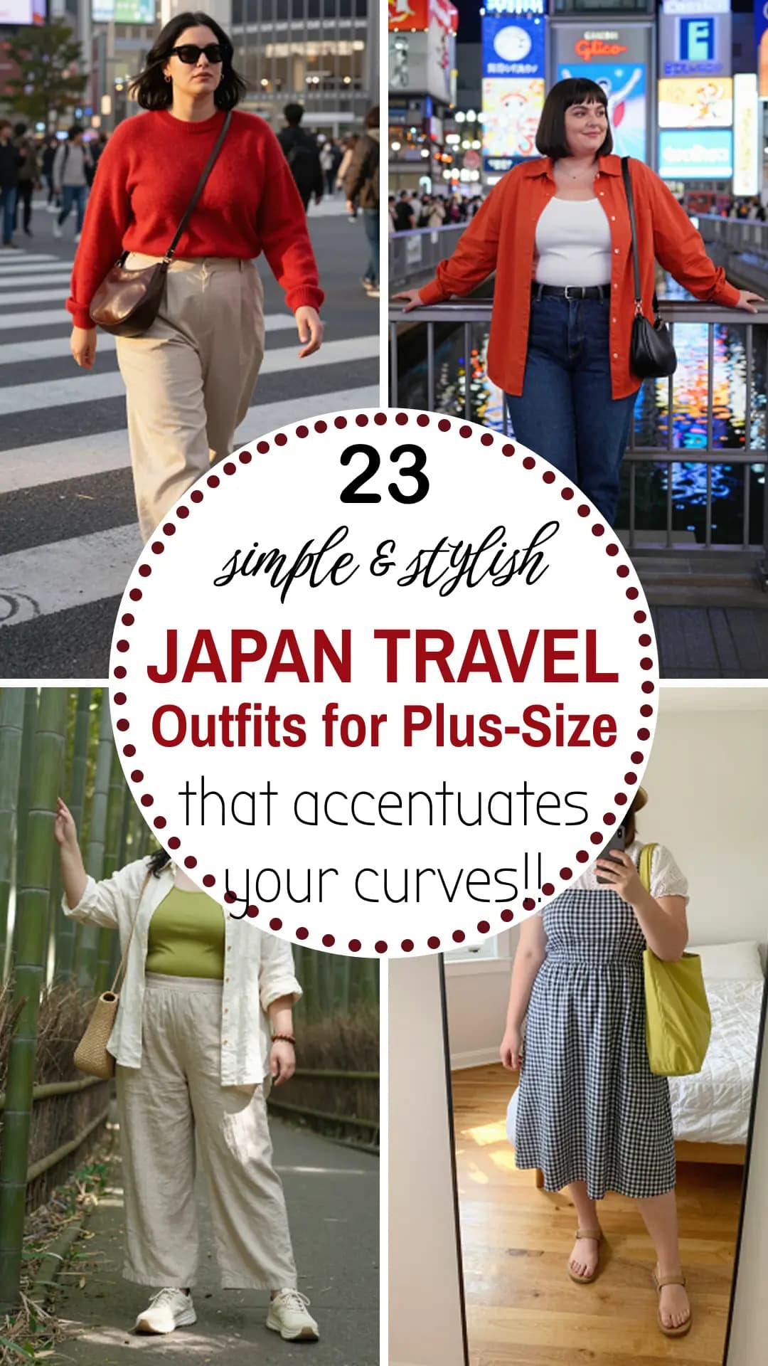 23 Plus Size Japan Travel Outfits (2026) | Comfortable Sightseeing, Tokyo Streetwear & Culturally Respectful Looks