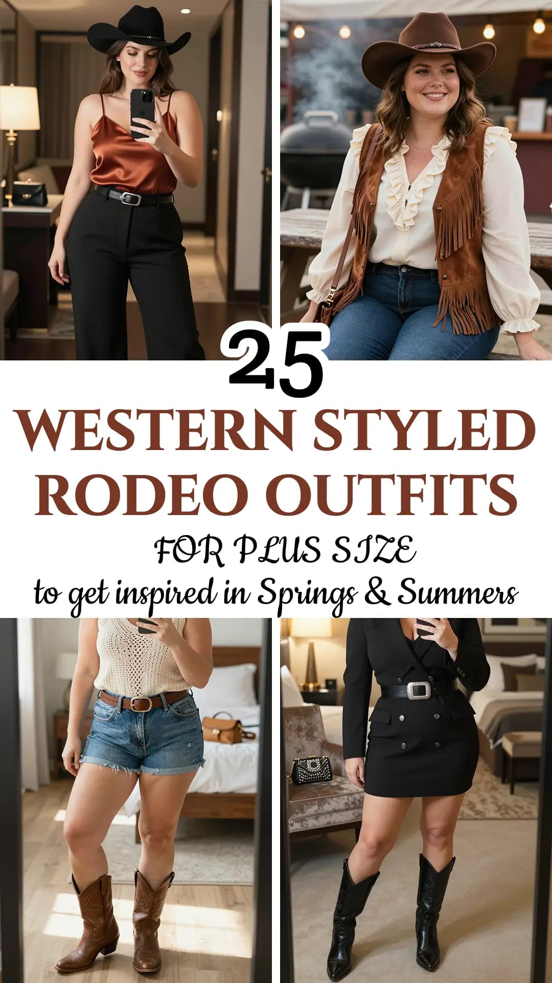 25 Rodeo Outfit Ideas for Plus Size Women in 2026