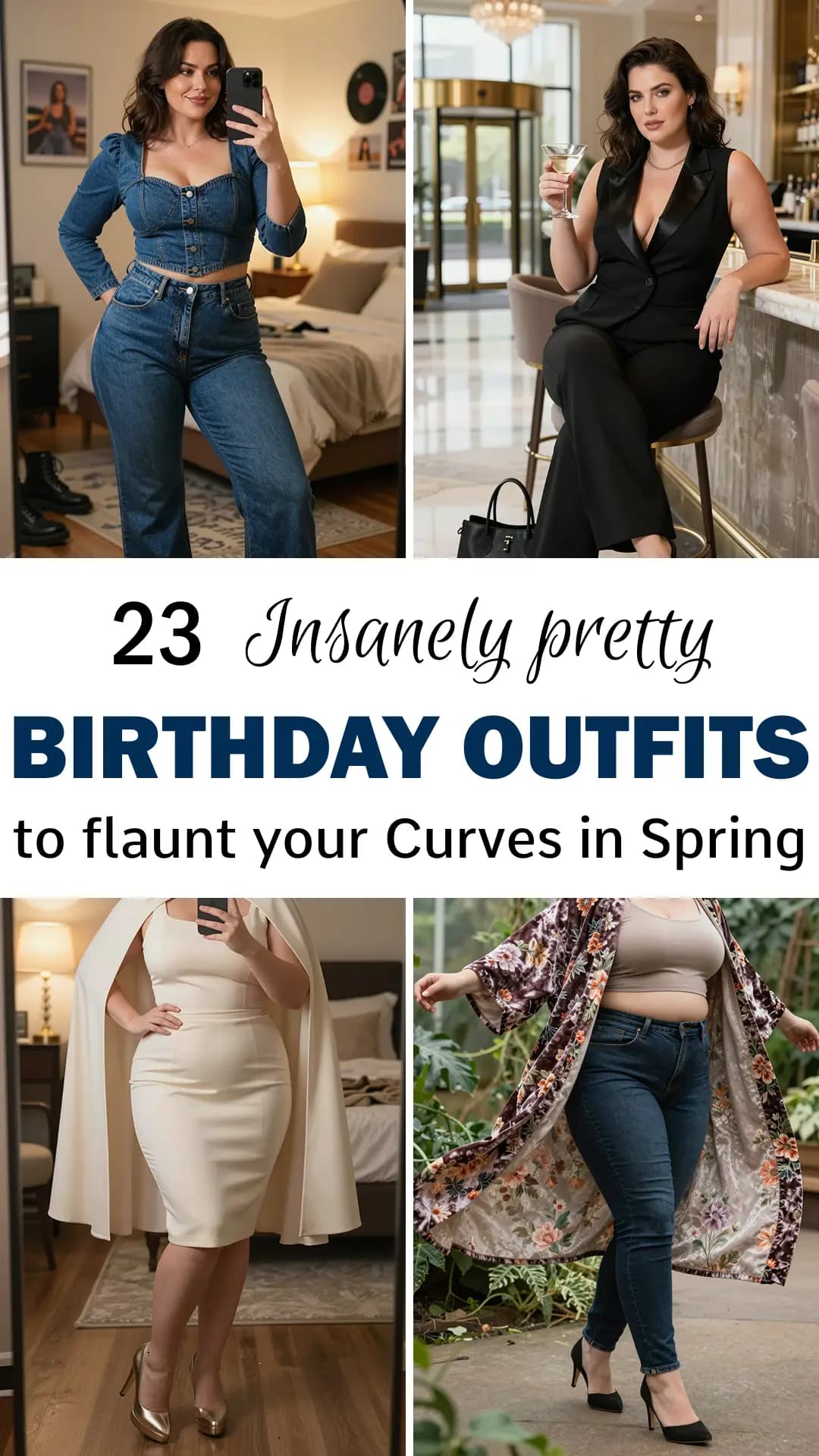 23 Plus Size Spring Birthday Outfits: Trendy & Chic Ideas (2026) | Chic Dresses, Elegant Suits & Trendy Styles to Celebrate Your Achievement in Confidence | Spring Birthday Outfits for Curvy Women