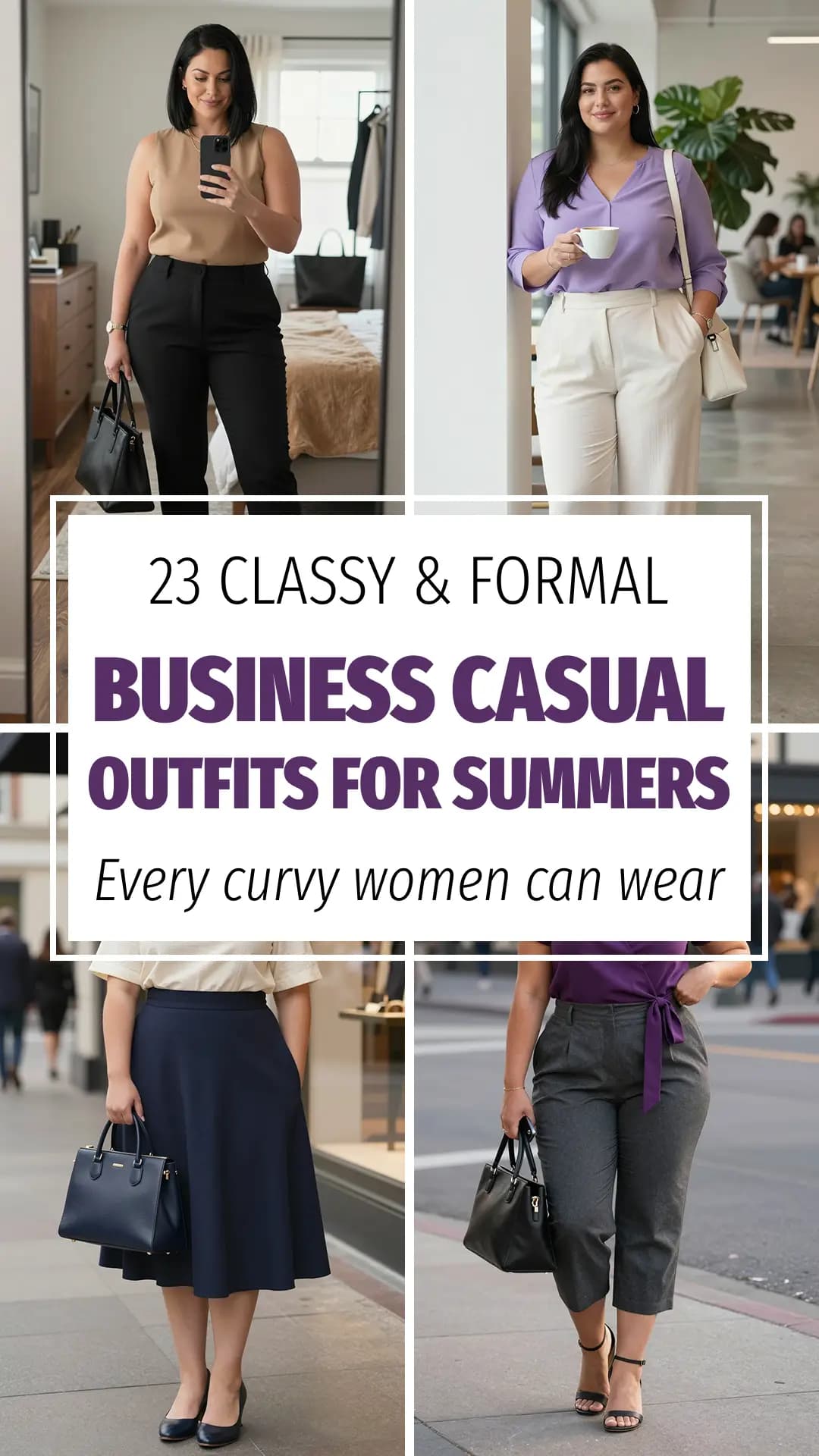 23 Chic Summer Business Casual Outfits for Plus Size Women (2026)
