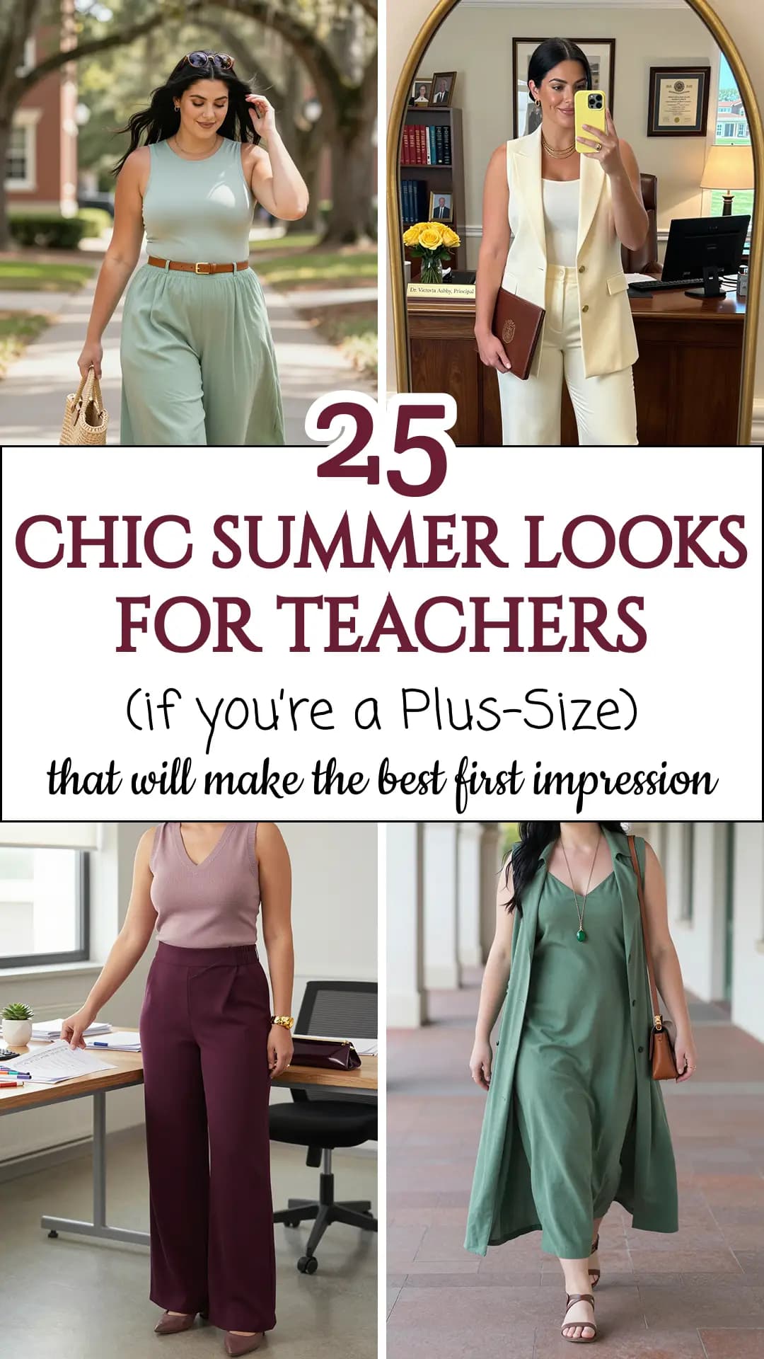 25 Chic Summer Teacher Outfits for Plus Size Women (2026) | Comfortable, Professional & Trendy Classroom Styles for Curvy Educators