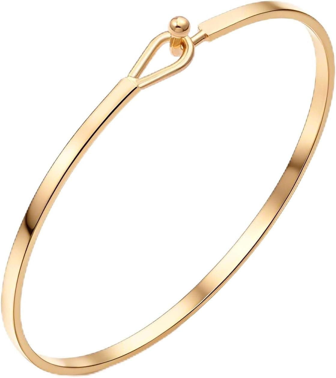 Dainty gold bar bracelet — 18K gold plated