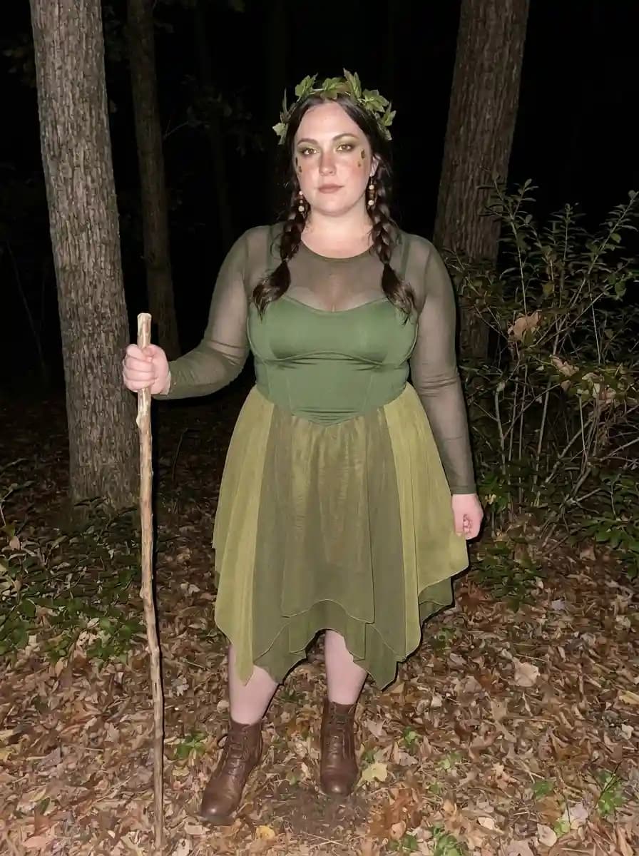 Woodland Forest Sorceress Costume