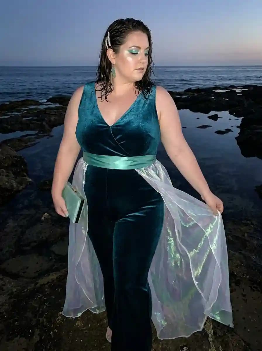 Iridescent Sea Siren Costume