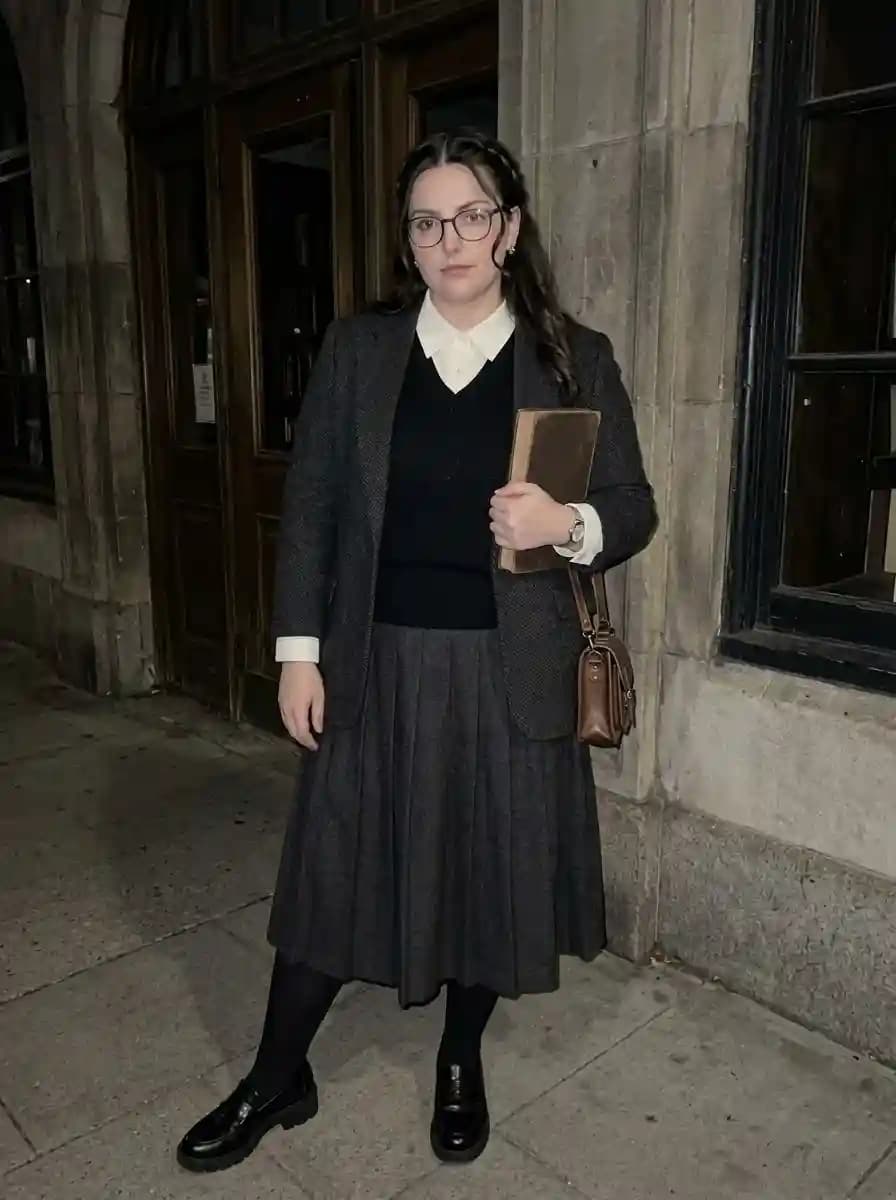 Dark Academia Schoolgirl Costume