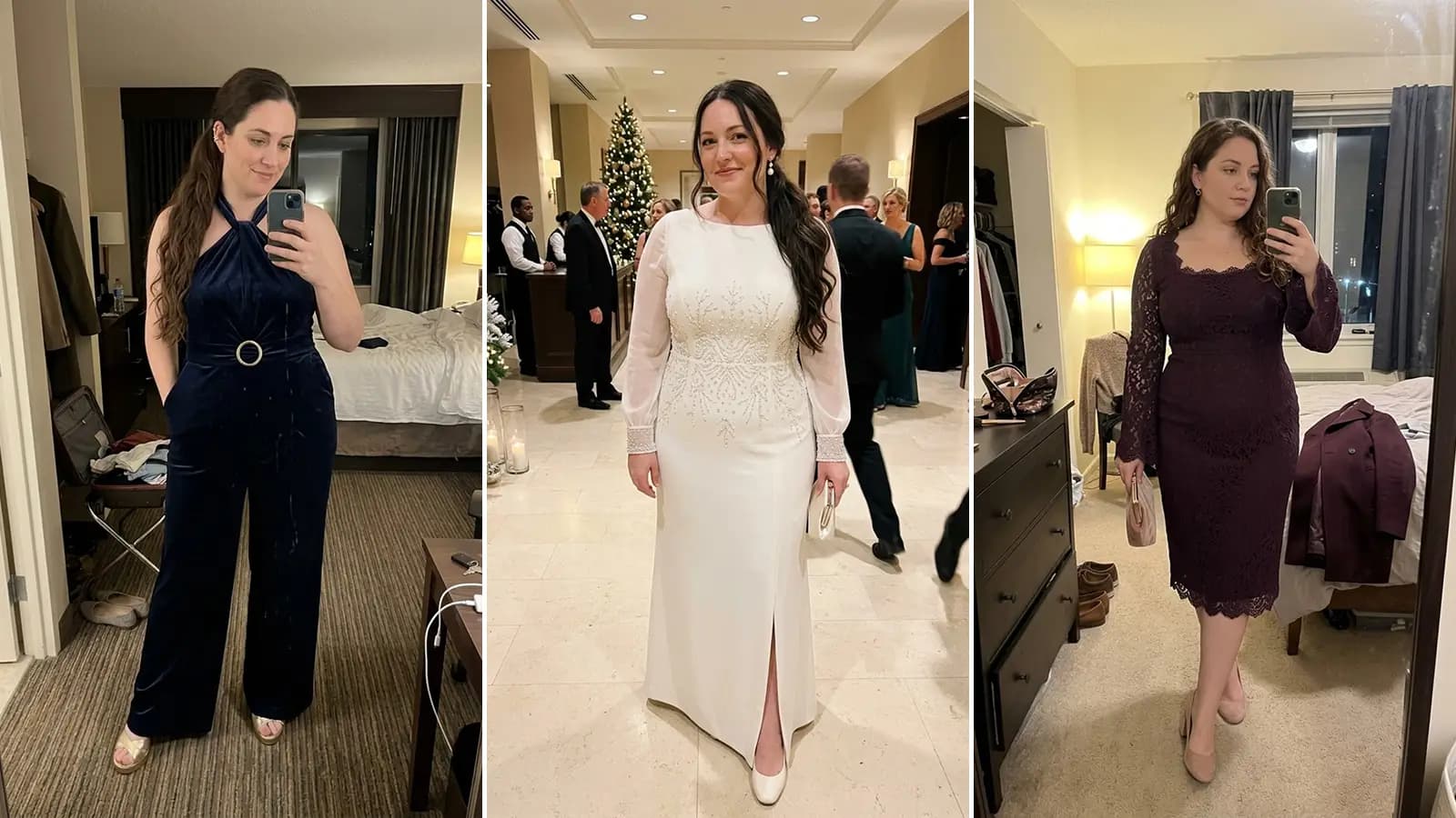 22 Plus-Size Office Christmas Party Outfits That Balance Festive & Professional