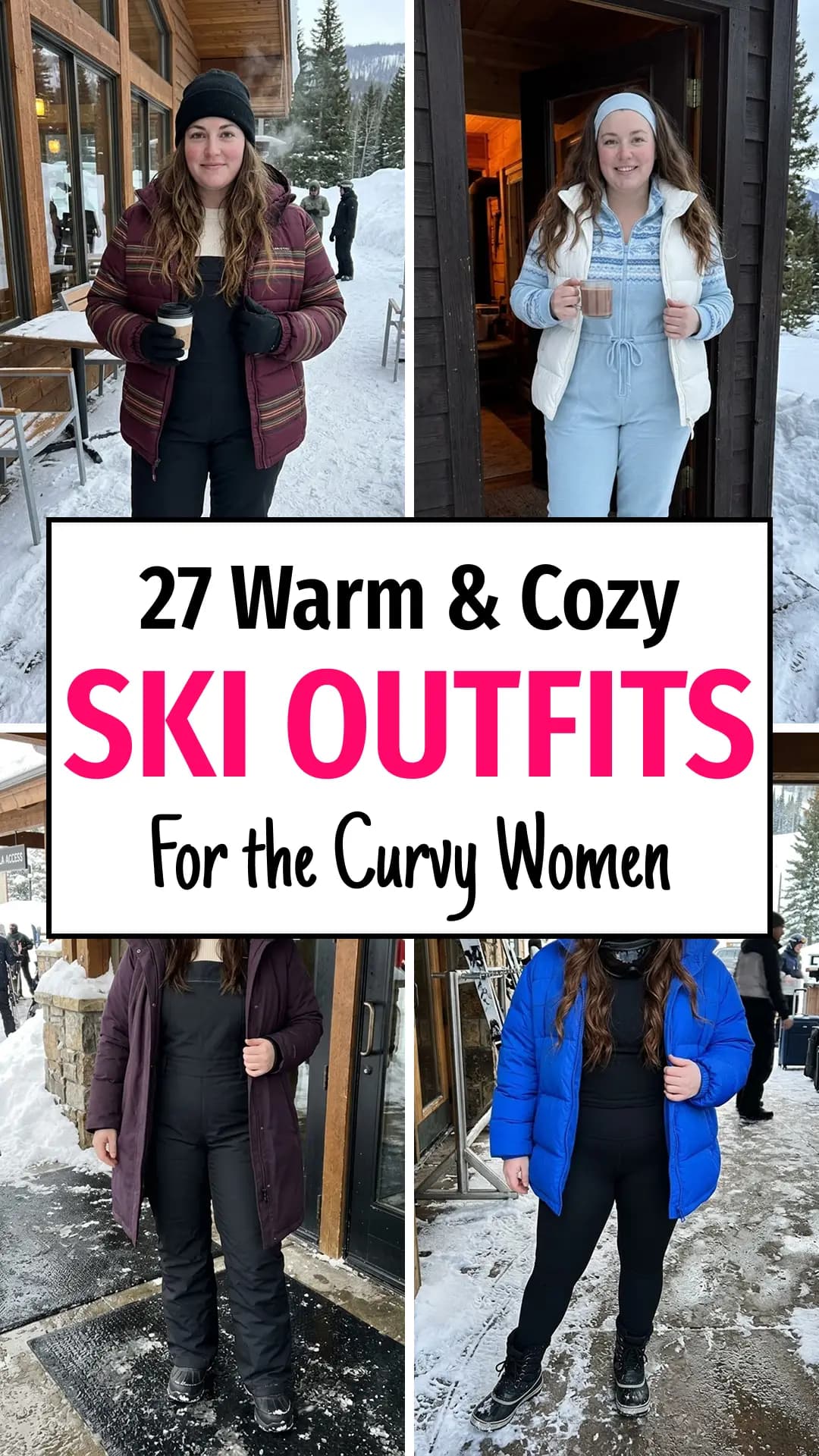 27 Plus-Size Ski Outfits That Bring Major Mountain Style Without Adding Bulk