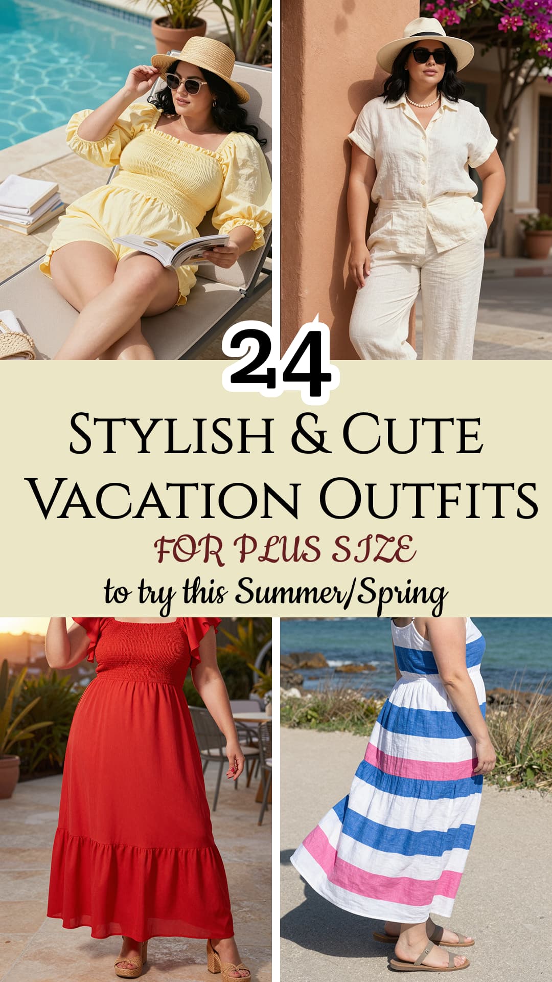 24 Stylish Vacation Outfits for Plus Size Women in 2026