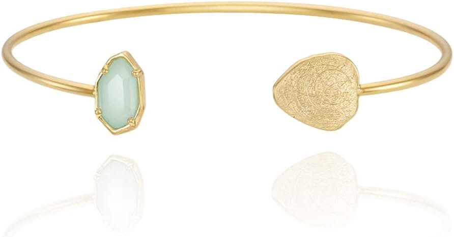 Gold cuff bracelet