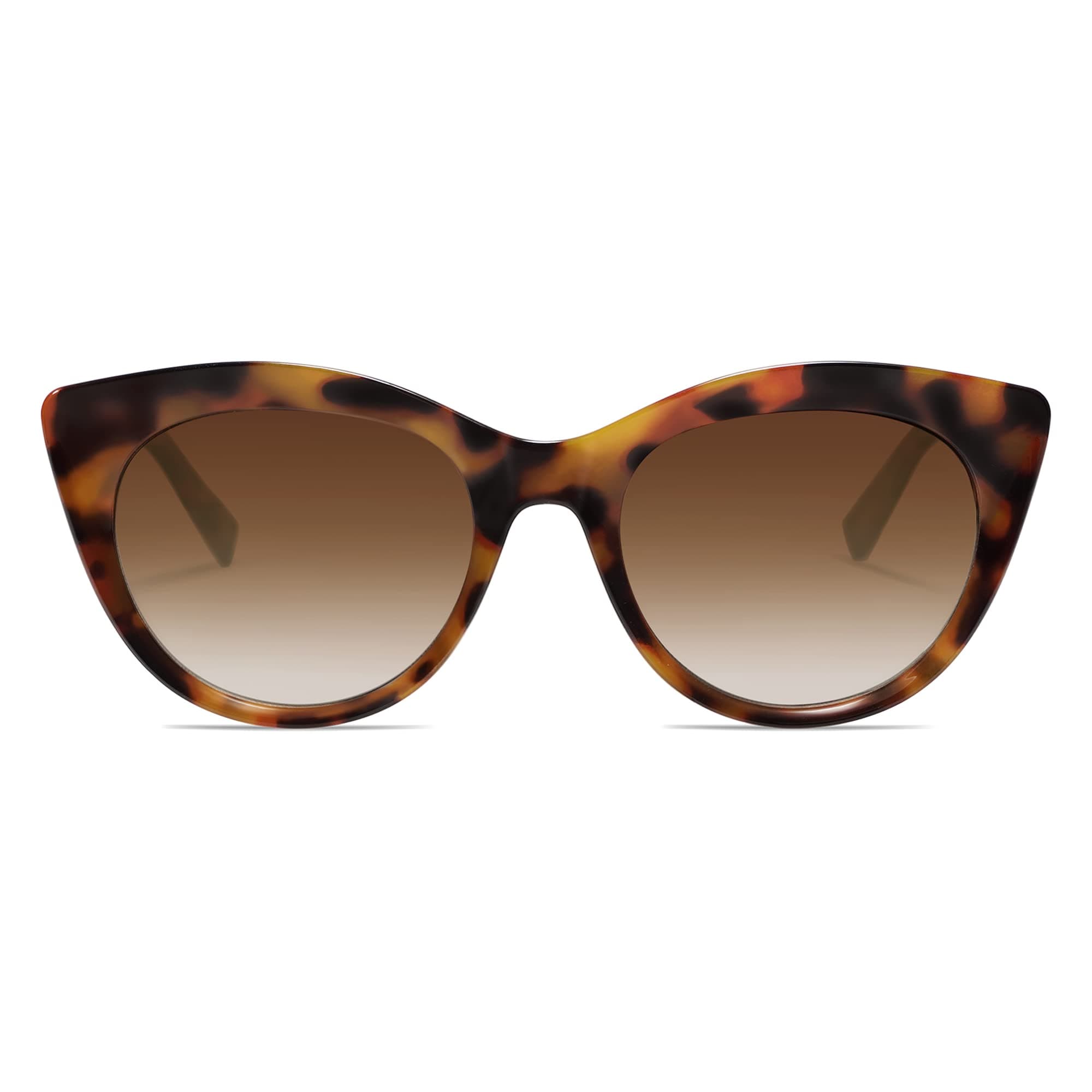 WearMe Pro brown-tortoise cat-eye glasses