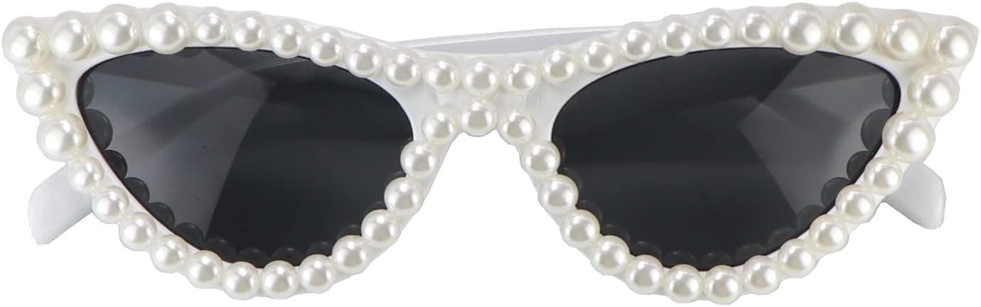 Pearl cat-eye sunglasses
