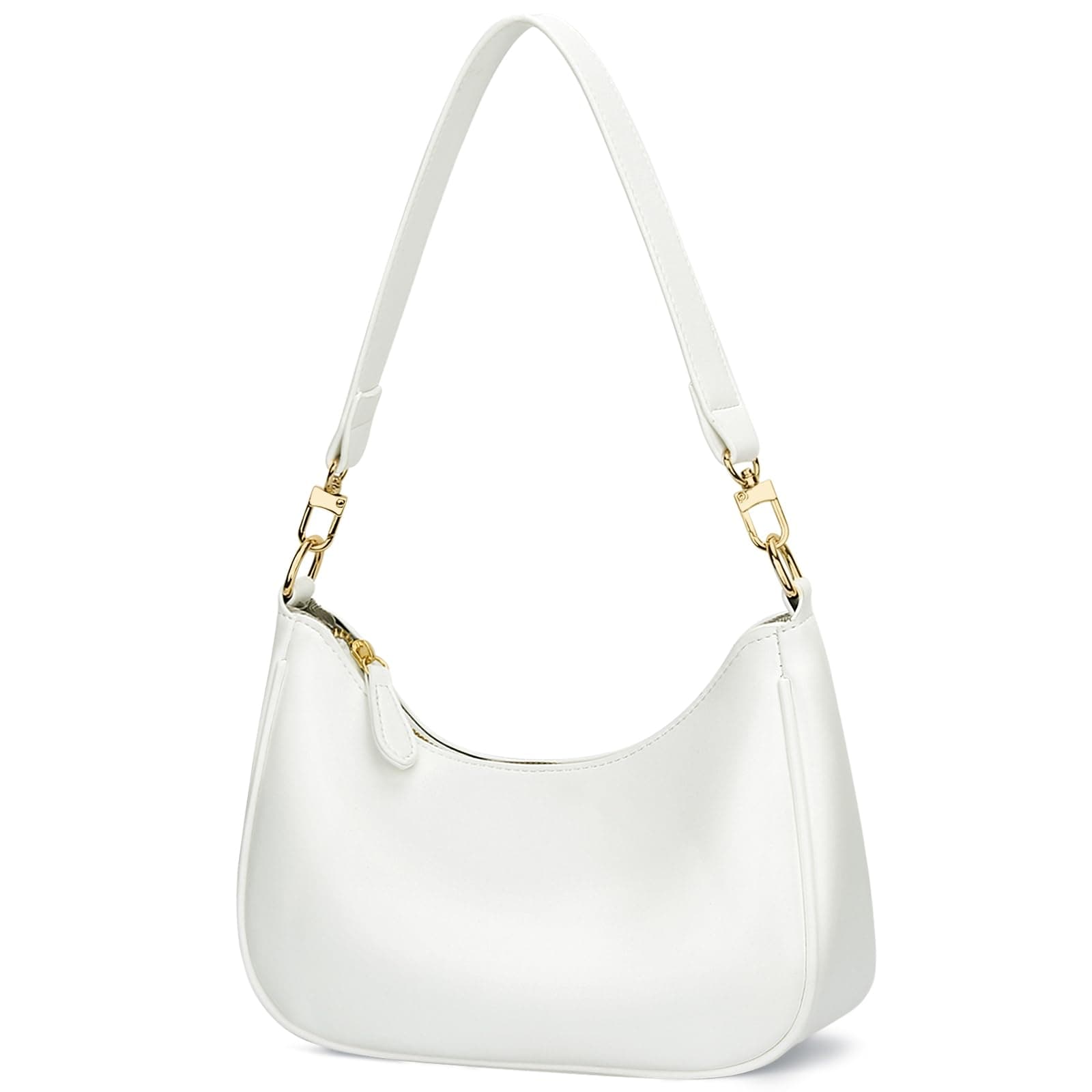 White woven top-handle handbag