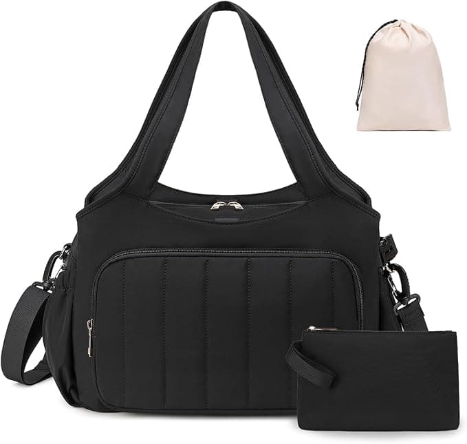 Chain-strap handbag