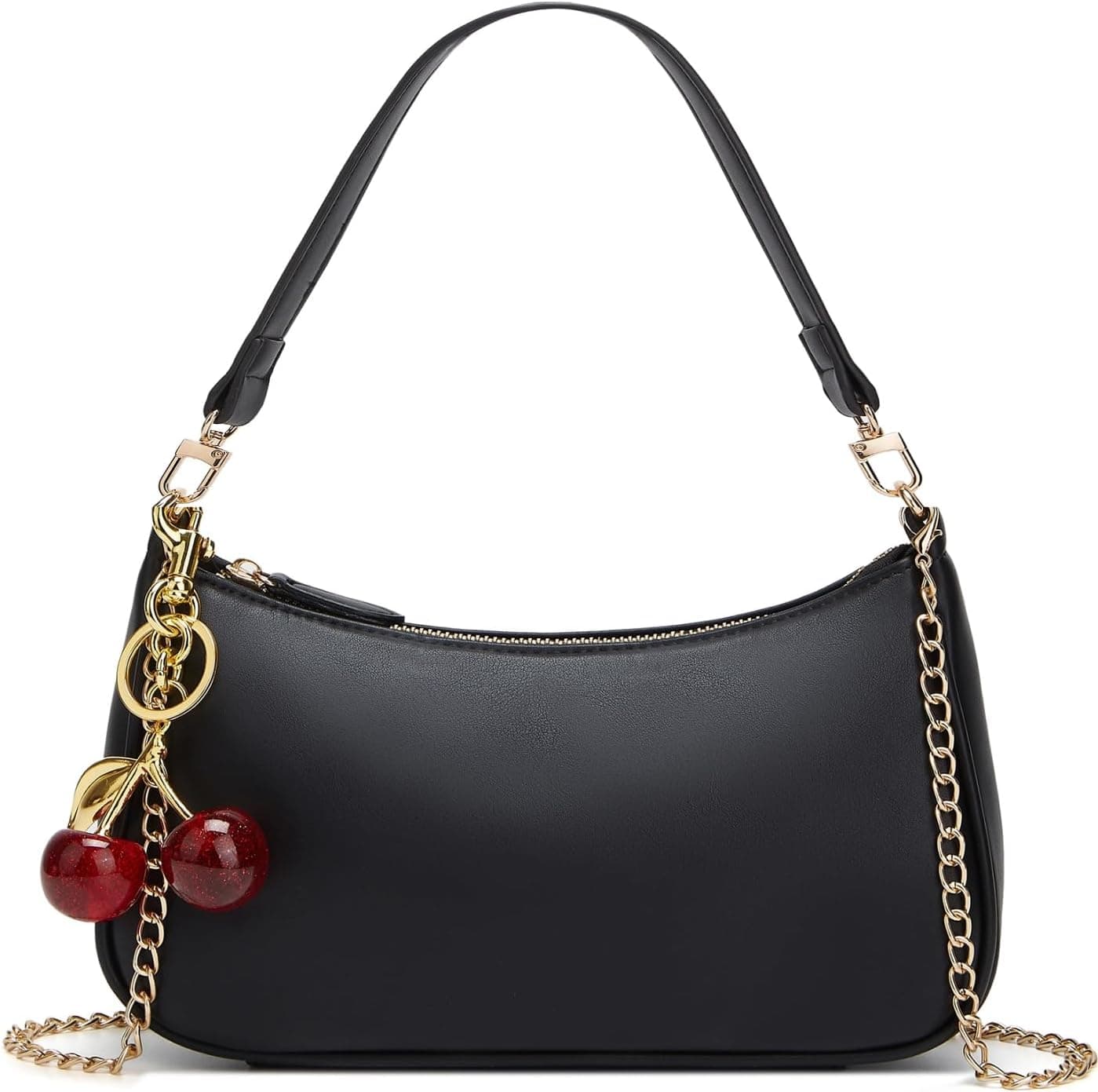 Black shoulder bag