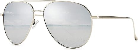 Rimless lavender sunglasses