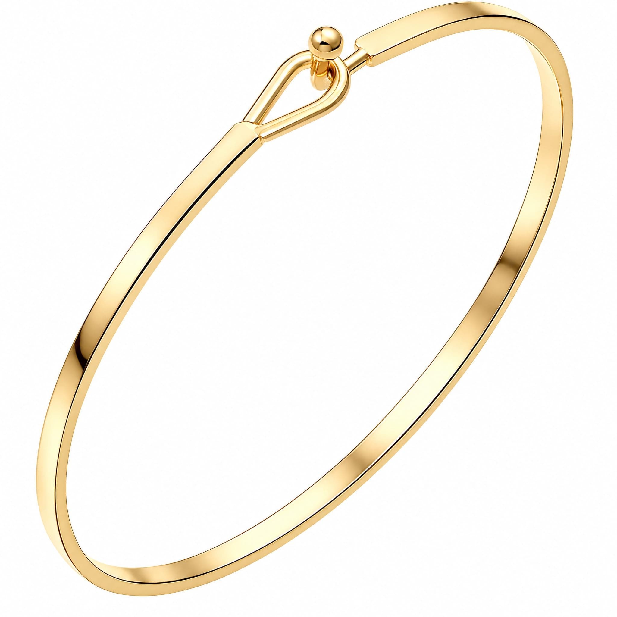 Gold bar bracelet