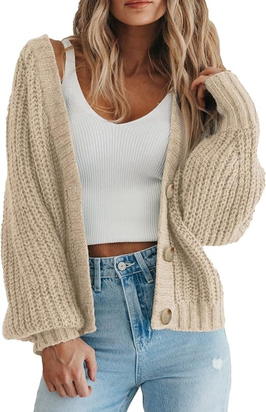 Rust ribbed sweater