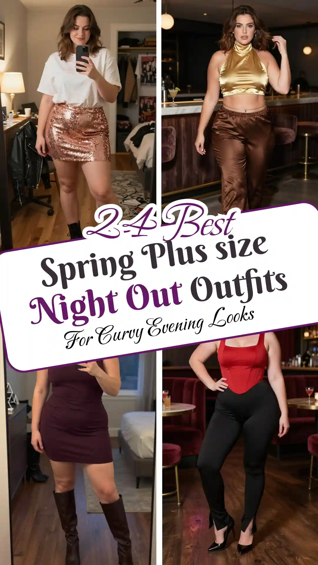 24 Stunning Spring Night Out Outfits for Plus Size Women (2026) | Chic ...