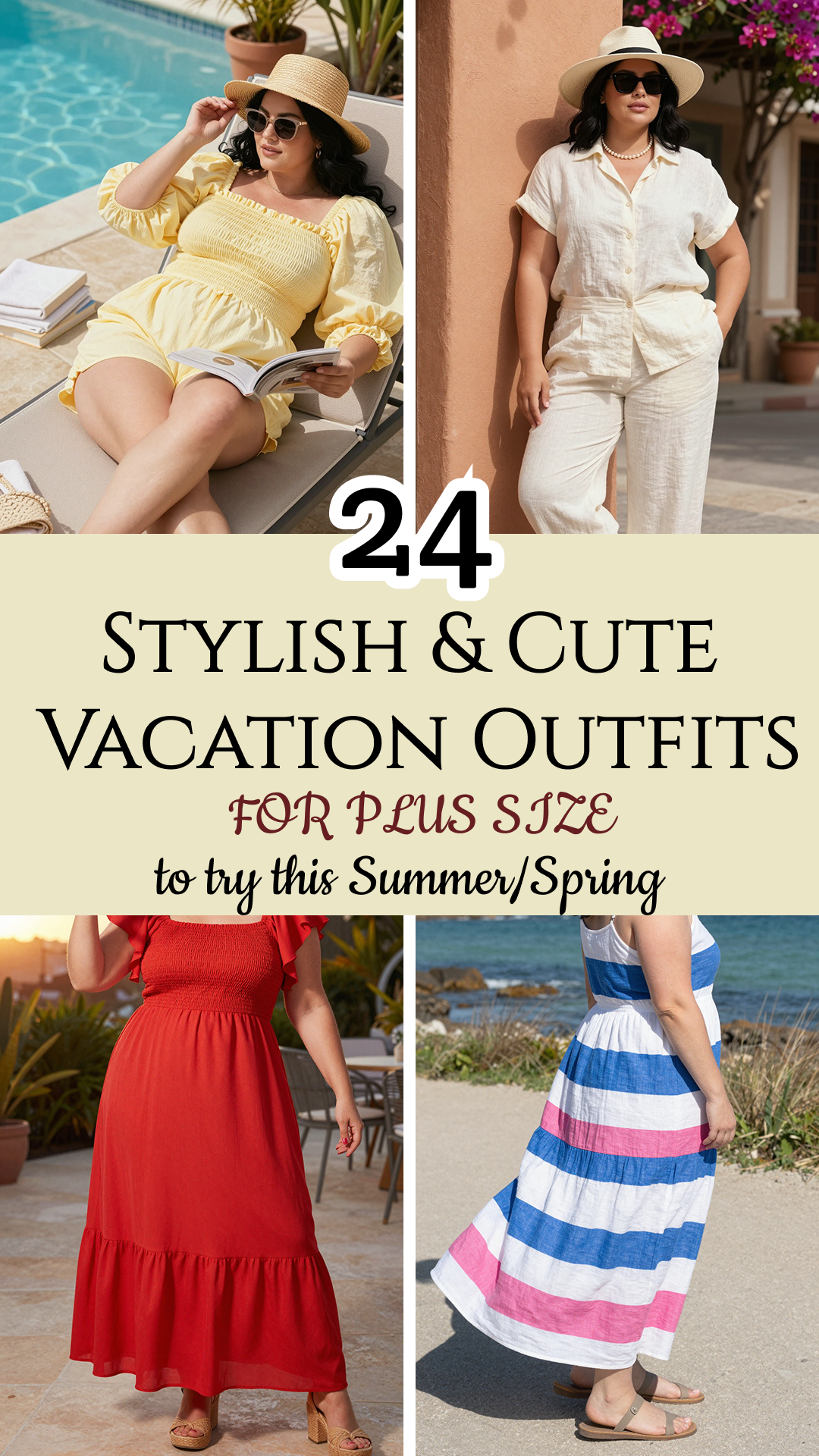 24 Stylish Vacation Outfits for Plus Size Women in 2026 | Trendy Travel ...