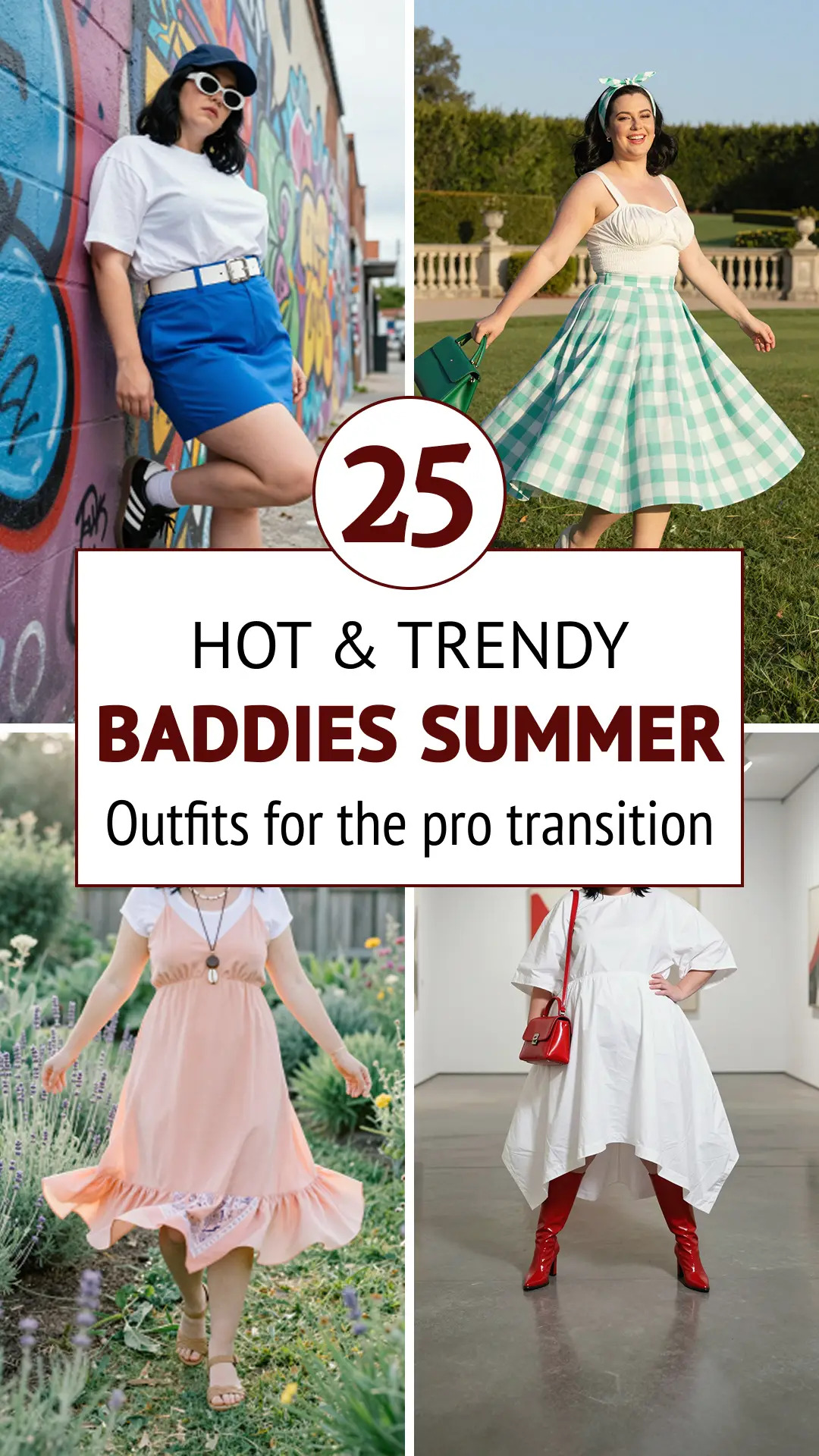 25 Fierce Baddie Summer Outfits for Curvy Women (2026) | Streetwear ...